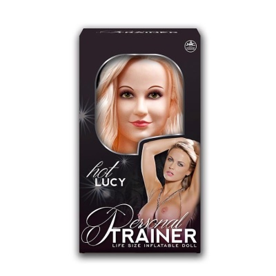 Lalka erotyczna Personal Trainer Hot Lucy - dmuchana, w rozmiarze naturalnej wielkości (life size), głowa 3D rotocast i wyjmowan - 1