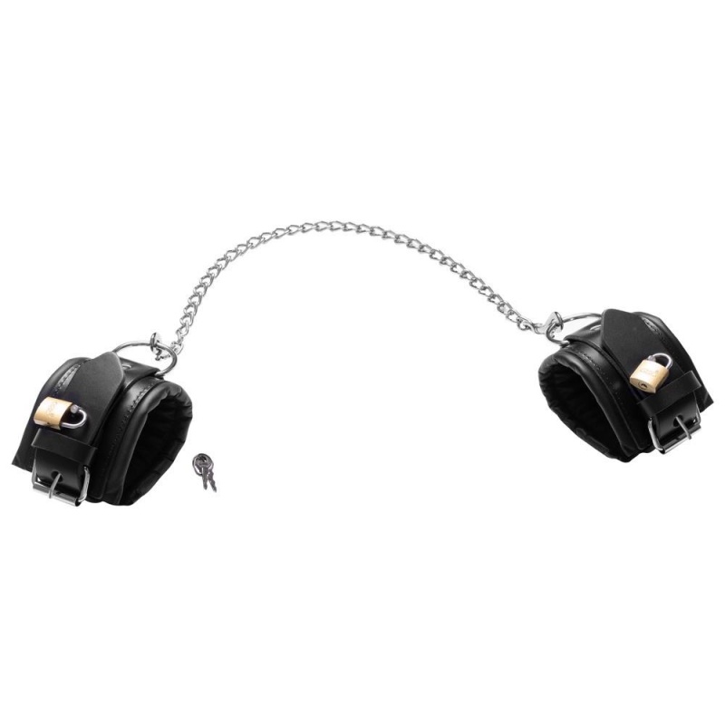 Leather Ankle Cuffs - 7