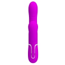 Wibrator króliczek Mariana Purple - 7 funkcji wibracji, 7 trybów pulsacji, 4 funkcje toczenia i 4 funkcje kołysania - 4