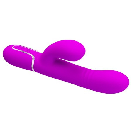 Wibrator króliczek Mariana Purple - 7 funkcji wibracji, 7 trybów pulsacji, 4 funkcje toczenia i 4 funkcje kołysania - 5