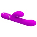 Wibrator króliczek Mariana Purple - 7 funkcji wibracji, 7 trybów pulsacji, 4 funkcje toczenia i 4 funkcje kołysania - 5