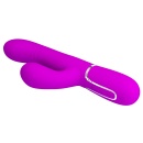 Wibrator króliczek Mariana Purple - 7 funkcji wibracji, 7 trybów pulsacji, 4 funkcje toczenia i 4 funkcje kołysania - 7