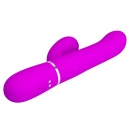 Wibrator króliczek Mariana Purple - 7 funkcji wibracji, 7 trybów pulsacji, 4 funkcje toczenia i 4 funkcje kołysania - 8