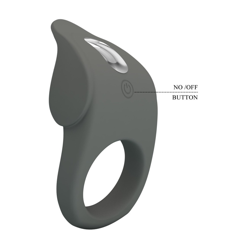 Pierścień erekcyjny Master Ring z 10 funkcjami wibracji, średnica wewnętrzna 3,5 cm (do 5 cm) - 6