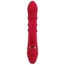 Wibrator królik z 3 ruchomymi pierścieniami - 23,7 cm - 3