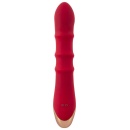 Wibrator królik z 3 ruchomymi pierścieniami - 23,7 cm - 4