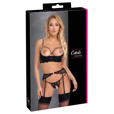 3-Piece Shelf Bra Set LP-782 - 1