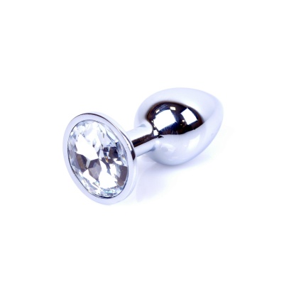 Plug-Jewellery Silver PLUG- Clear - 1