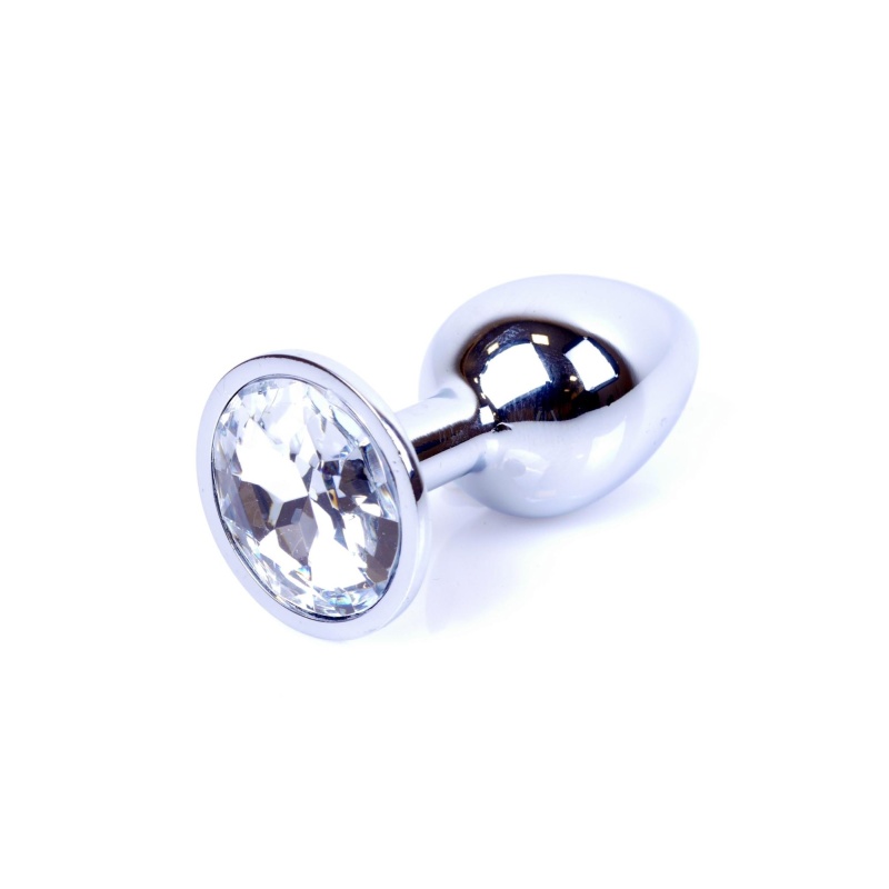 Plug-Jewellery Silver PLUG- Clear - 1
