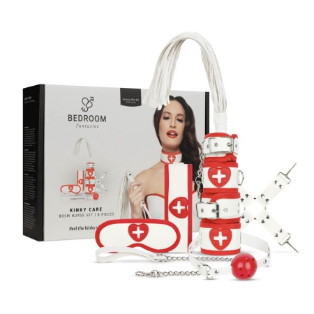 Bedroom Fantasy - 8 Piece Set Nurse White - 1