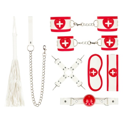 Bedroom Fantasy - 8 Piece Set Nurse White - 1 2