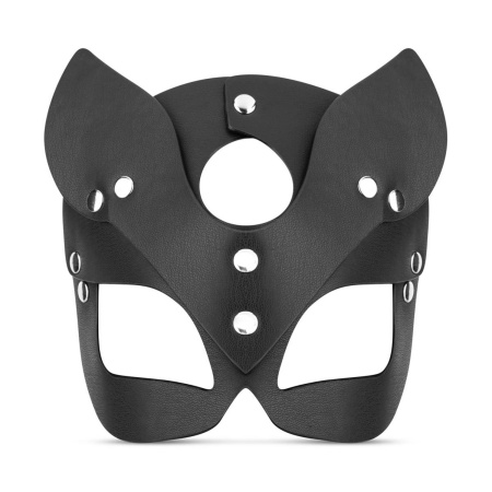 Bedroom Fantasies - PU Leather Mask Kitty Black - 3