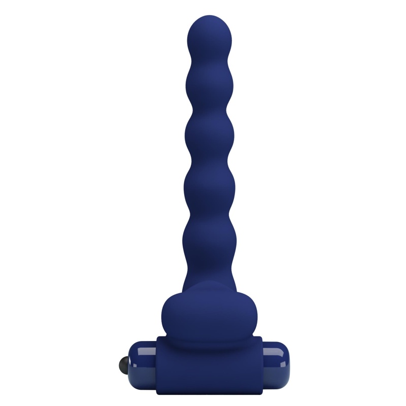 Pierścień na penisa Powerful Ring z 10 trybami wibracji - elastyczny, średnica wewnętrzna 3 cm - 3