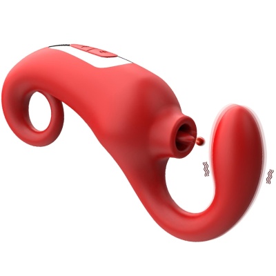 Wibrator-Merfi, 10 vibration functions, 10 frequency tongue licking USB - 1