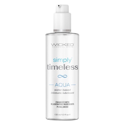 WICKED SIMPLY TIMELESS AQUA LUBRICANT 120ML - 1