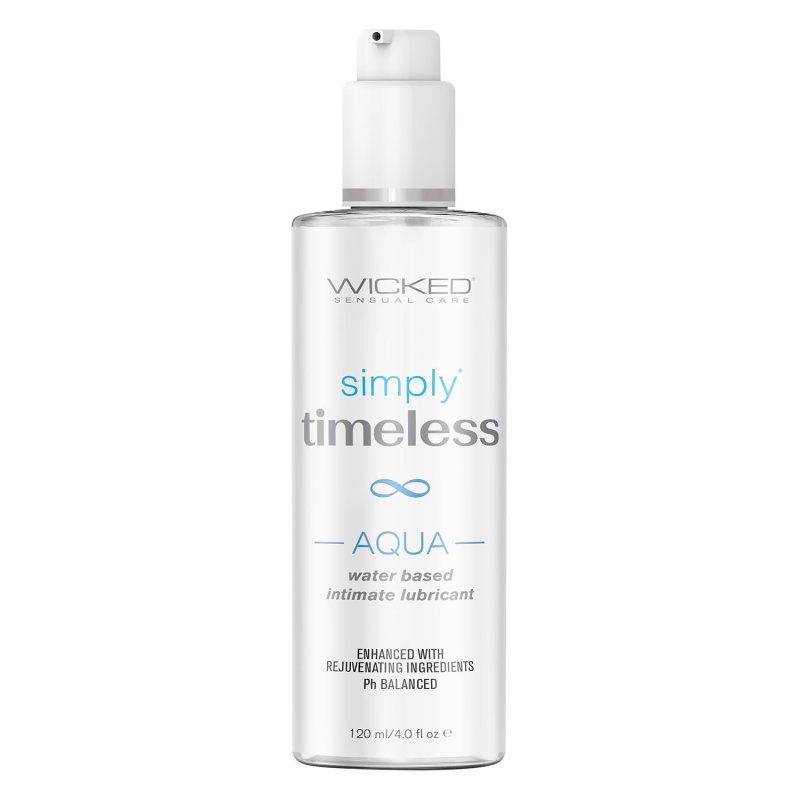 WICKED SIMPLY TIMELESS AQUA LUBRICANT 120ML - 1