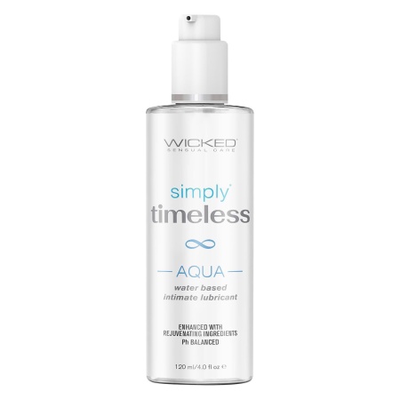 WICKED SIMPLY TIMELESS AQUA LUBRICANT 120ML - 1