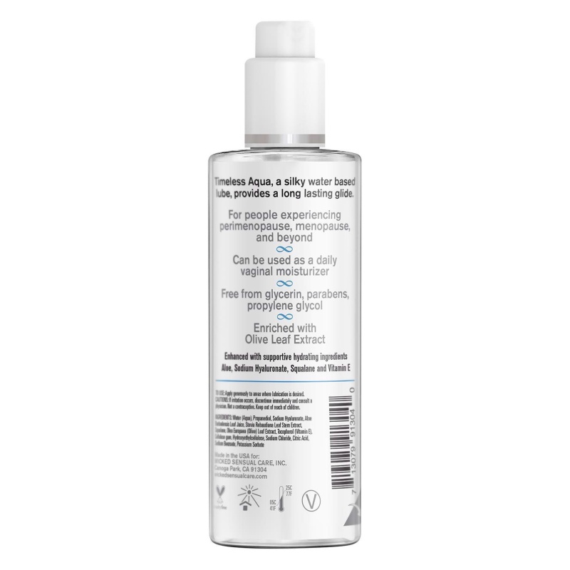 WICKED SIMPLY TIMELESS AQUA LUBRICANT 120ML - 2