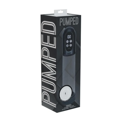 Engage - Automatic Waterproof Penis Pump and Masturbator - Gun Metal - 1 2