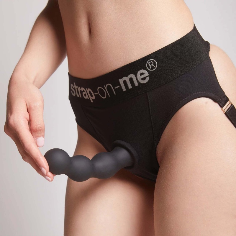 DILDO PLUG BALLS NOIR - XXL - 1
