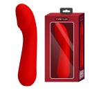 Wibrator Cetus Red do punktu G - 12 funkcji wibracji, pamięć, 15 cm - 1