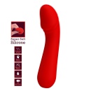 Wibrator Cetus Red do punktu G - 12 funkcji wibracji, pamięć, 15 cm - 2