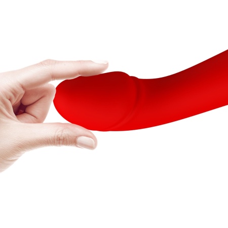 Wibrator Cetus Red do punktu G - 12 funkcji wibracji, pamięć, 15 cm - 3