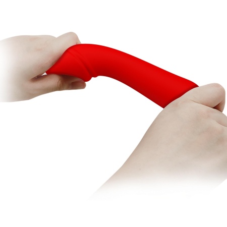 Wibrator Cetus Red do punktu G - 12 funkcji wibracji, pamięć, 15 cm - 4