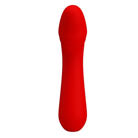 Wibrator Cetus Red do punktu G - 12 funkcji wibracji, pamięć, 15 cm - 6