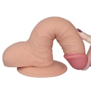 Dildo The Ultra Soft Dude 19cm Jasnobrązowe - 6