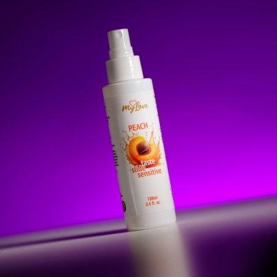Żel intymny MyLove Taste Slide Sensitive Peach 100 ml - 1 2