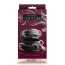 BONDAGE COUTURE WRIST CUFFS BLACK - 1