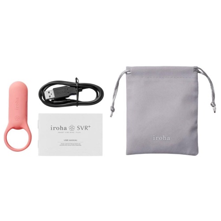 Wibrator wielofunkcyjny SVR+ z elastycznym pierścieniem silikonowym 9,7 cm, Coral Pink - 8