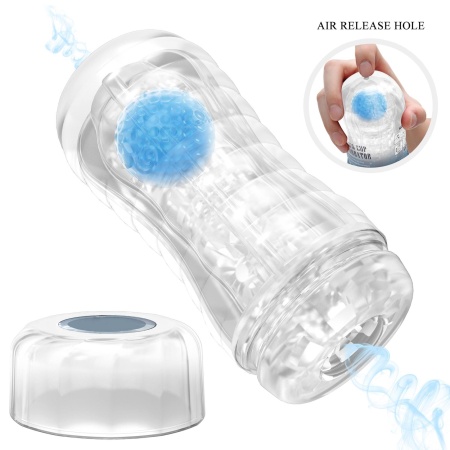 Masturbator Planet 18 cm z toczącą się kulką - 2