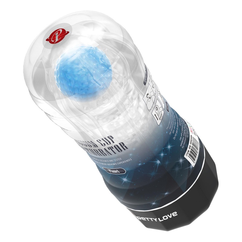 Masturbator Planet 18 cm z toczącą się kulką - 5