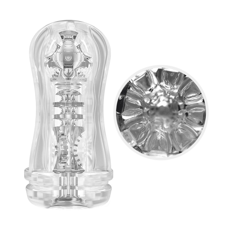 Masturbator Planet 18 cm z toczącą się kulką - 12