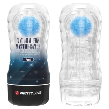 Masturbator Planet 18 cm z toczącą się kulką - 14