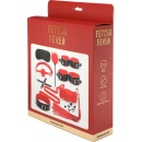 Fetish Fever - Bondage Set - 10 pieces - Red/Black - 2