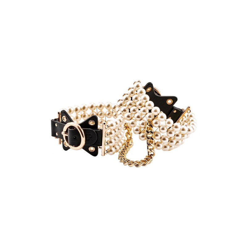 Guilty Pleasure Soirée Pearl Handcuffs - 5