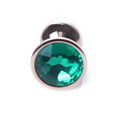 MyLove Toys - Jewellery Red Gold PLUG- Green - 1
