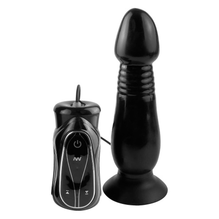 ANAL FANTASY COLLECTION VIBRATING THRUSTER BLACK - 1