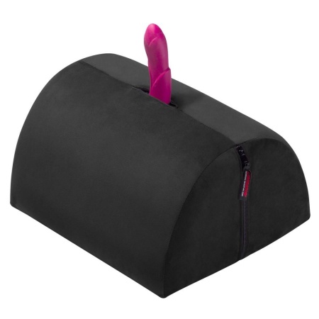 Poduszka erotyczna BonBon Black – półokrągły uchwyt na wibrator i dildo, 63,5 cm - 3