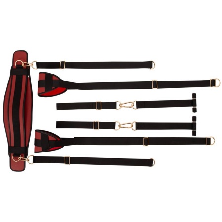 Huśtawka drzwiowa Door Swing - regulowane pasy, siedzisko 68 × 17 cm, obciążenie 180 kg - 7