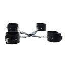 Black hogtie with comfy wrist and ankle cuffs - 2