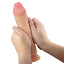 Dildo Sliding Skin 9,2'' z przesuwaną skórą i przyssawką (23,4 cm) - 8