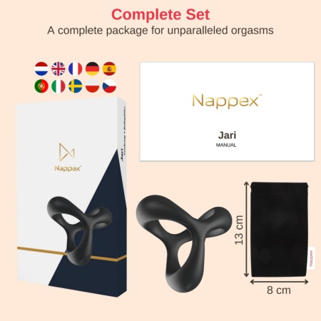 Cockring - Nappex™ Jari - Premium Cockrings (10 Languages) - 10
