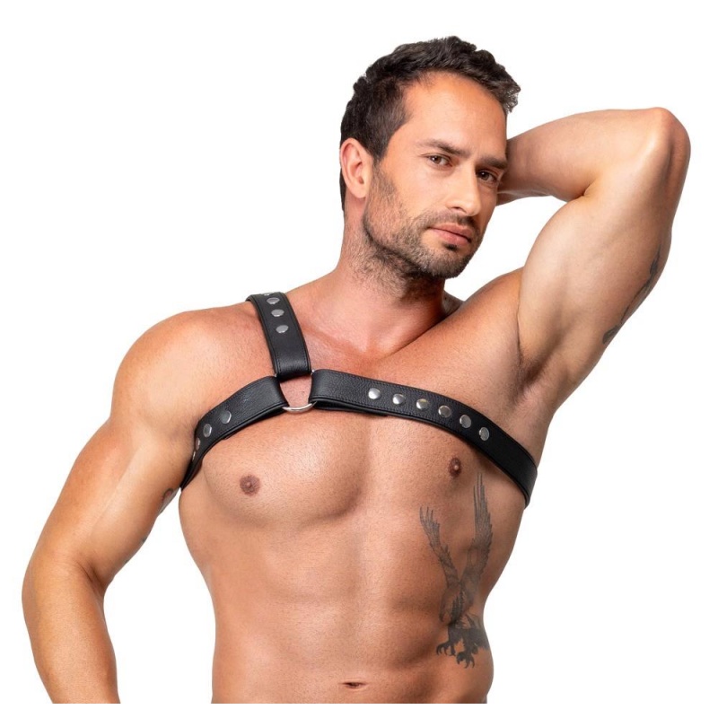 Men's Leather Harness S-L - 3