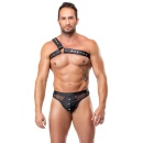 Men's Leather Harness S-L - 4