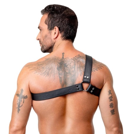 Men's Leather Harness S-L - 5