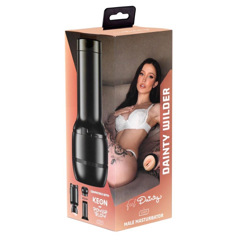 Masturbator Feel Dainty Wilder - anatomiczny odlew TPE, głębokość 21,5 cm, długość 22,4 cm - 1